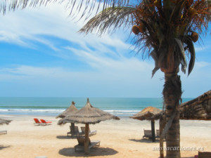 Playa en Gambia