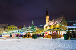 Mercado medieval de Navidad Tallin