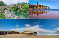 asturias y playa catedrales