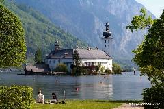 lago traunsee austria