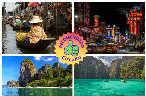 Circuito Bus Bangkok, Triángulo Dorado y Krabi.