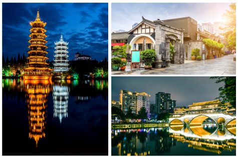 Circuito bus Descubre China con Chengdu y Guilin.