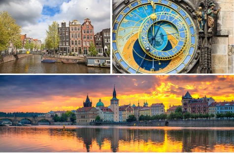 Circuito Bus Ámsterdam, Berlín y Praga y Capitales del Danubio.