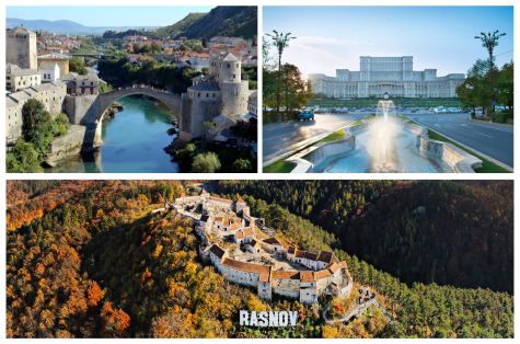 Circuito bus De Bucarest a Tirana.