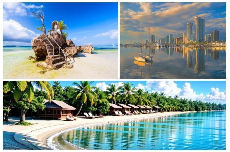 Circuito bus Ruta por el paraíso: de Cebú a Boracay y El Nido.