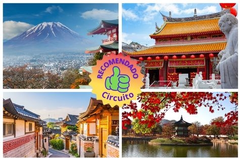 Circuito Bus Bellezas de Japón con Nagasaki y Corea del Sur.