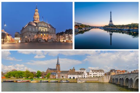 Circuito bus Maravillas de los Países Bajos y Benelux con París.