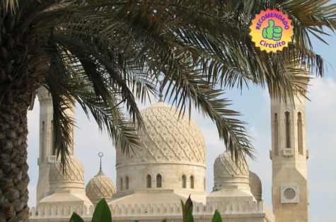 Dubái, Abu Dhabi y las tres religiones incluyendo Casa de la familia Abrahámica y templo Hindú.