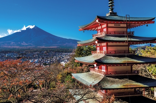 Extensión Tokio y Monte Fuji.