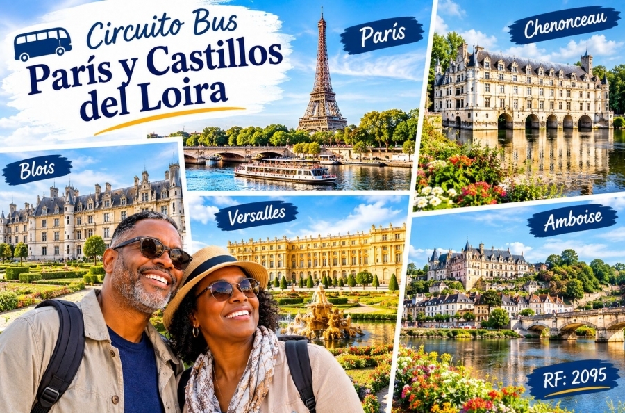 Circuito bus Par�s y Castillos del Loira (I)