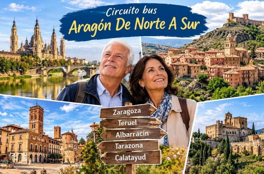 Circuito bus Aragón De Norte A Sur (I)