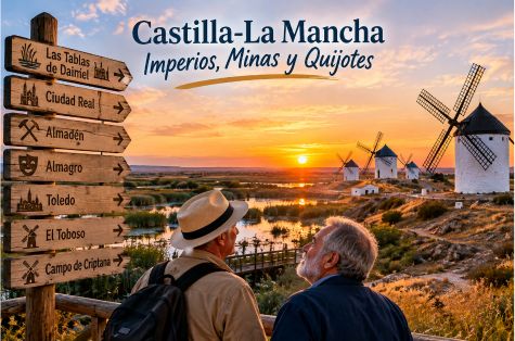 Circuito bus Castilla - La Mancha Imperios, Minas Y Quijotes (I)