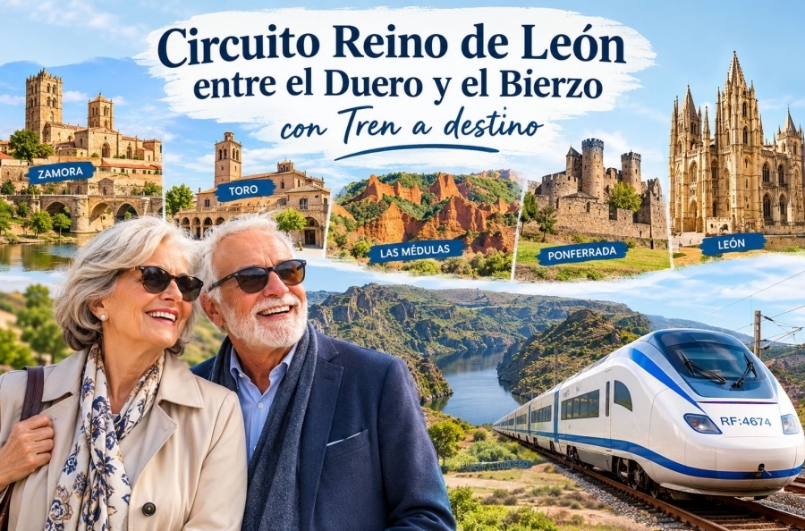 Circuito Reino de Le�n entre el Duero y el Bierzo con Tren a destino (I)