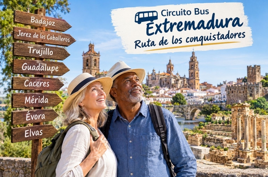 Circuito Bus Extremadura Ruta de los conquistadores (I)