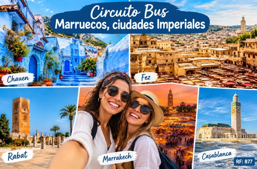 Circuito Bus Marruecos Ciudades Imperiales (I)