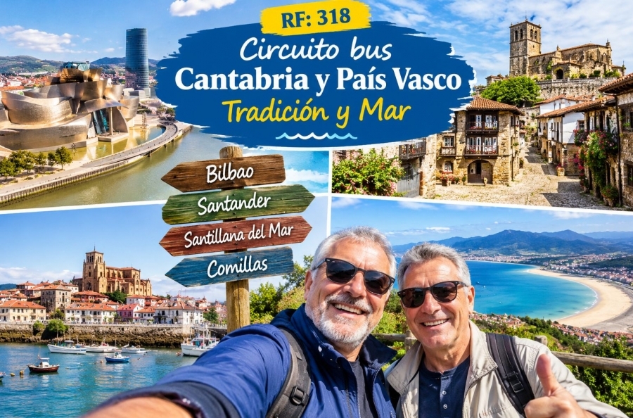 Circuito Bus Cantabria y País Vasco Tradición y Mar  (I)